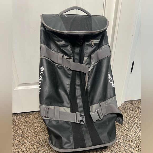 Columbia rolling carry on luggage grey black sports - Picture 1 of 8